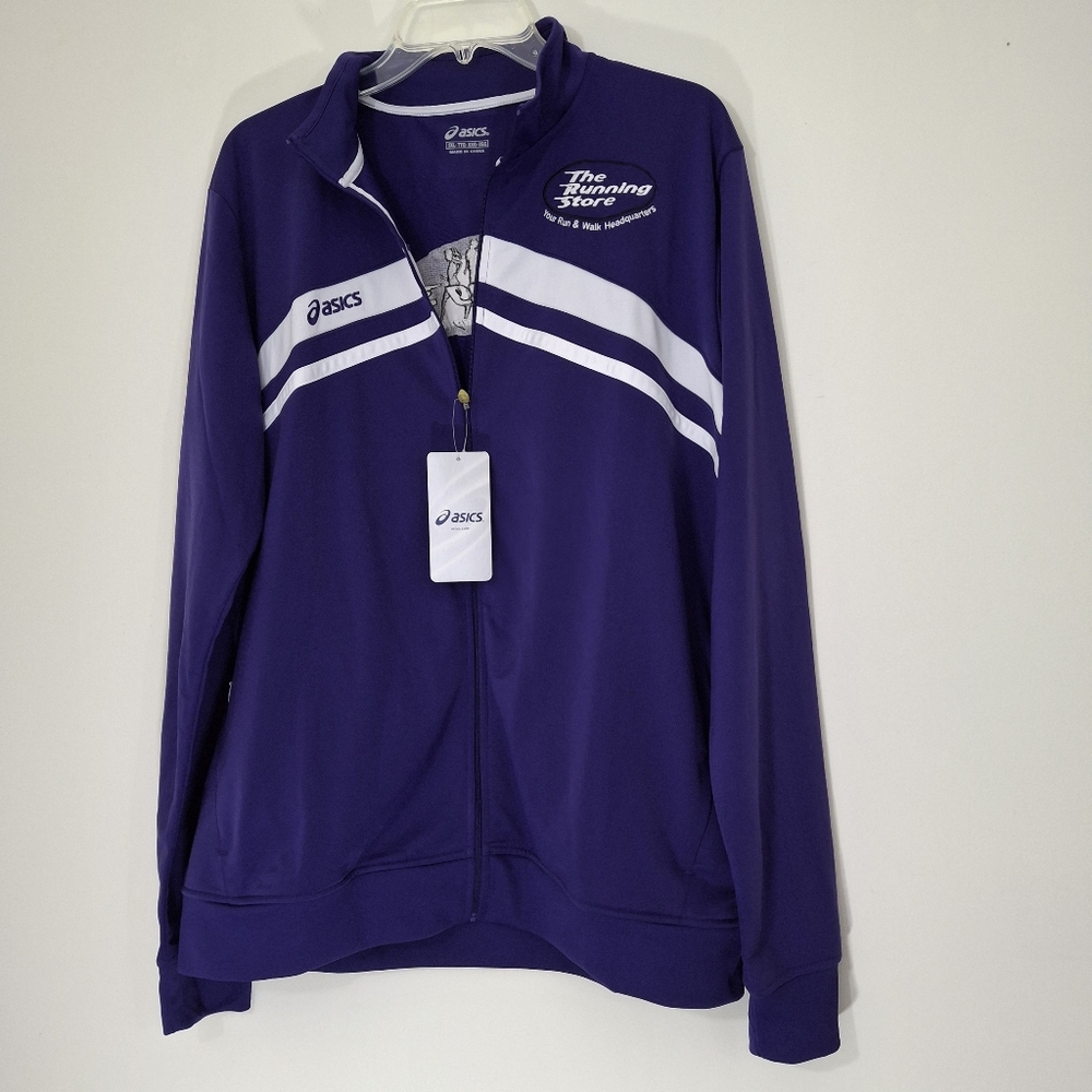 ASICS Women's Cabrillo Purple Jacket, Size 2XL